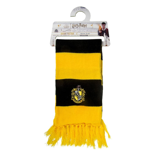 (PRE VENTA) Harry Potter Bufanda Hufflepuff Bold Stripes (Hanger) 160 cm