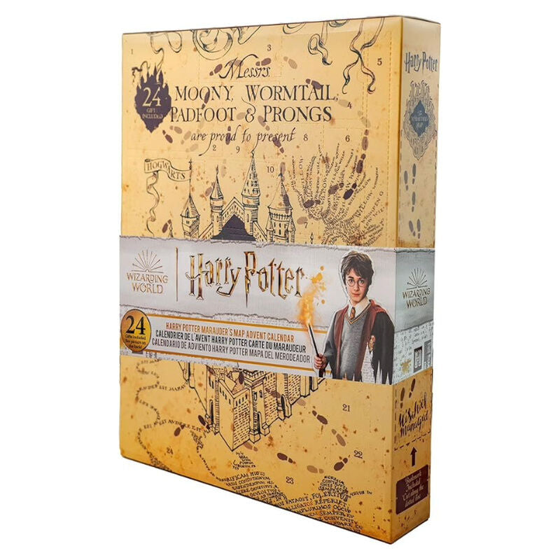 (PRE VENTA) Calendario Adviento Mapa del Merodeador Harry Potter