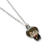 Harry Potter Cutie Collection Collar con Colgante Harry Potter (bañado en plata)