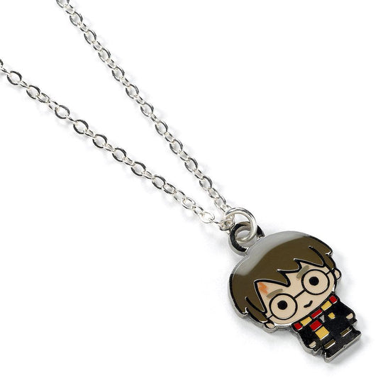 Harry Potter Cutie Collection Collar con Colgante Harry Potter (bañado en plata)