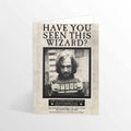 Tarjeta de felicitación lenticular Sirius Black. Minalima-Harry Potter