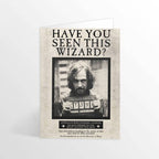 Tarjeta de felicitación lenticular Sirius Black. Minalima-Harry Potter