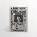 Tarjeta de felicitación lenticular - Dumbledore ¿Ridículo o peligroso? Minalima-Harry Potter