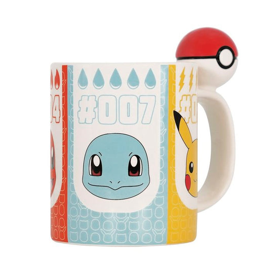 Taza Asa 3D Pokeball Pokemon