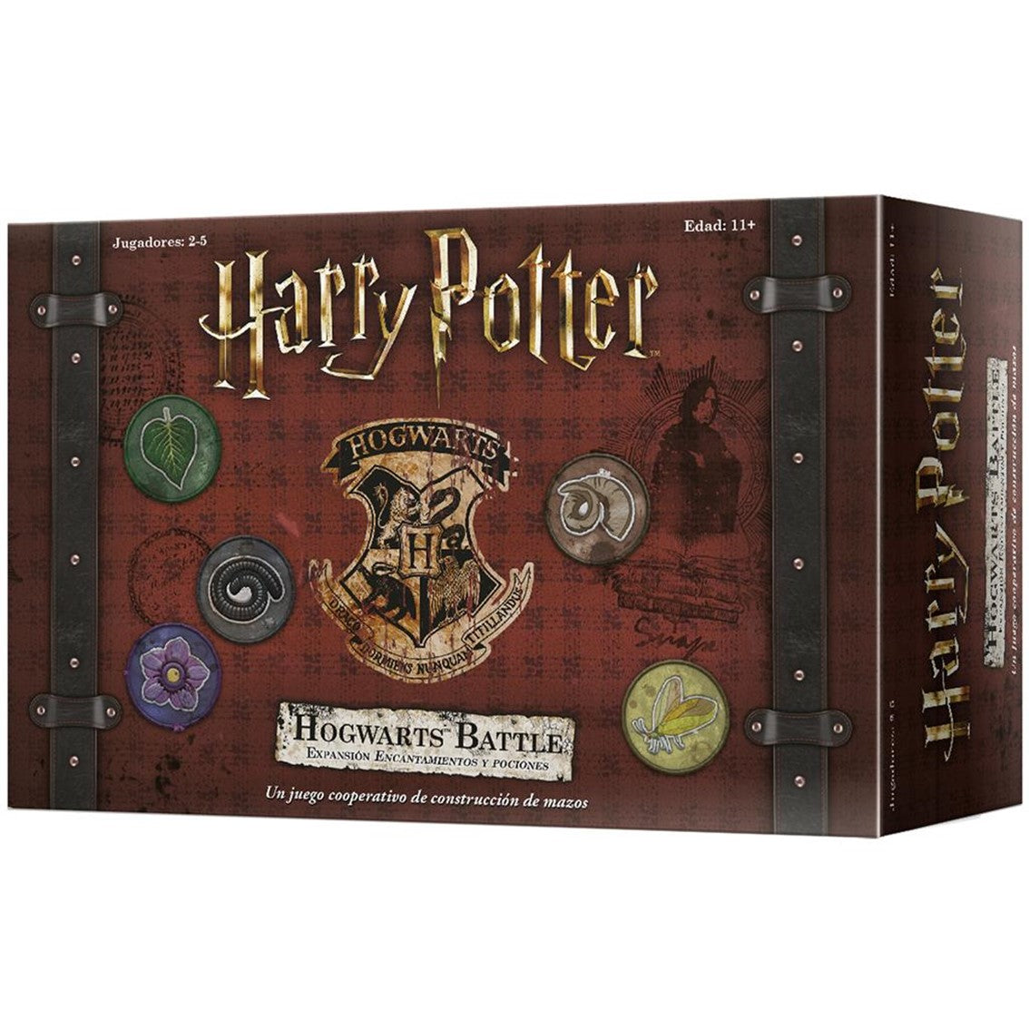 Juego De Mesa Harry Potter Hogwarts Battle Encantamiento Pociones