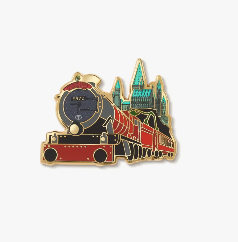 London to Hogwarts Pin Badge & Bookmark