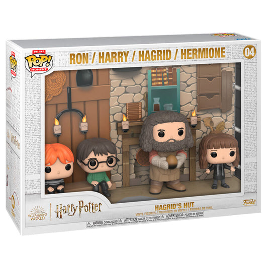 Figura POP Moments Deluxe Harry Potter Cabaña de Hagrid