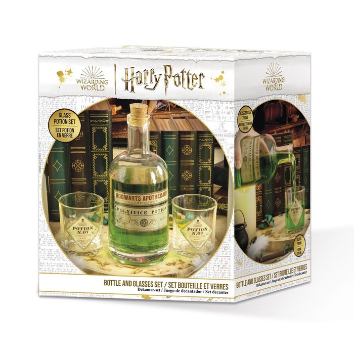Set De Botella Y Vasos Pocion Harry Potter