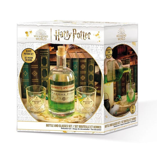 Set De Botella Y Vasos Pocion Harry Potter