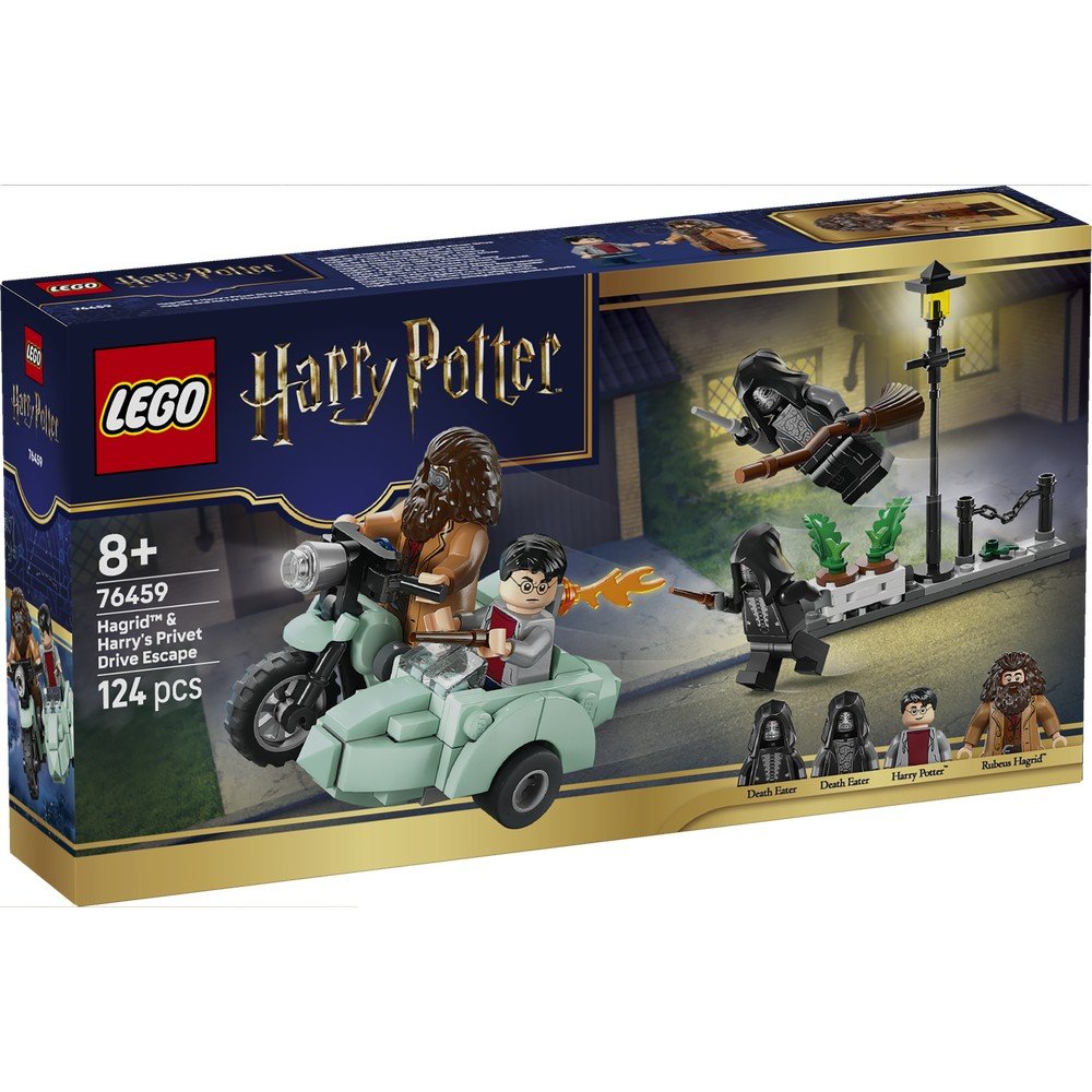 Lego Hagrid Y Harry Huida De Privet Drive