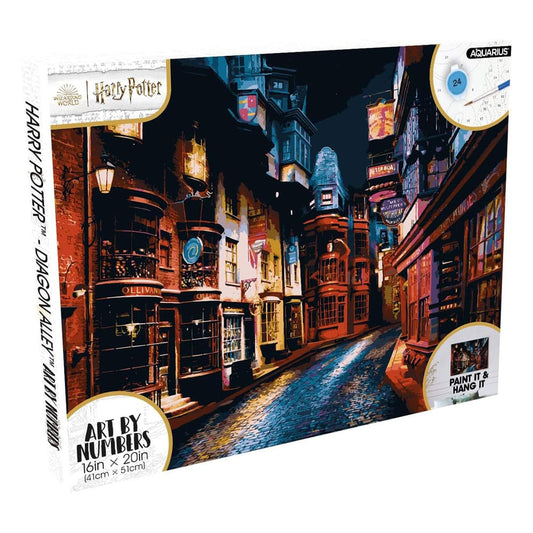 (PRE VENTA) Harry Potter Set de Pintar por Numeros Callejón Diagon 40 x 50 cm