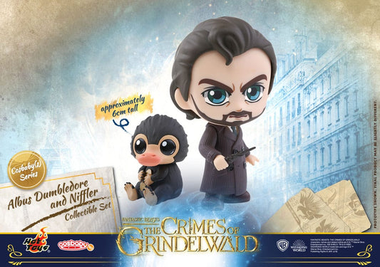 Animales fantásticos: los crímenes de Grindelwald Minifiguras Cosbaby (S) Albus Dumbledore & Niffler 10 cm