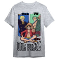 Camiseta Monkey D. Luffy, Roronoa Zoro & Sanji One Piece adulto Talla L