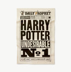 Paño de cocina - El Diario del Profeta - Harry Potter Indeseable N° 1. Minalima-Harry Potter
