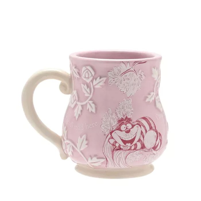 Taza Relieve Alicia Pais De Las Maravillas Gato Cheshire