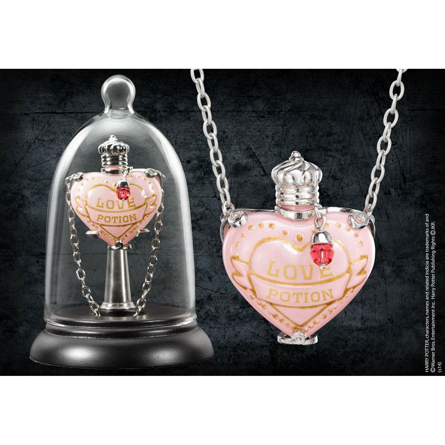 Harry Potter Colgante con Collar y Expositor Poción de Amor
