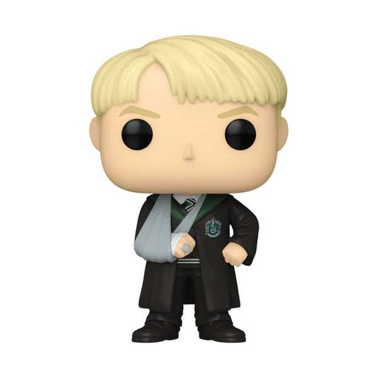 Harry Potter Figura POP! Movies Vinyl Malfoy con brazo roto 9 cm