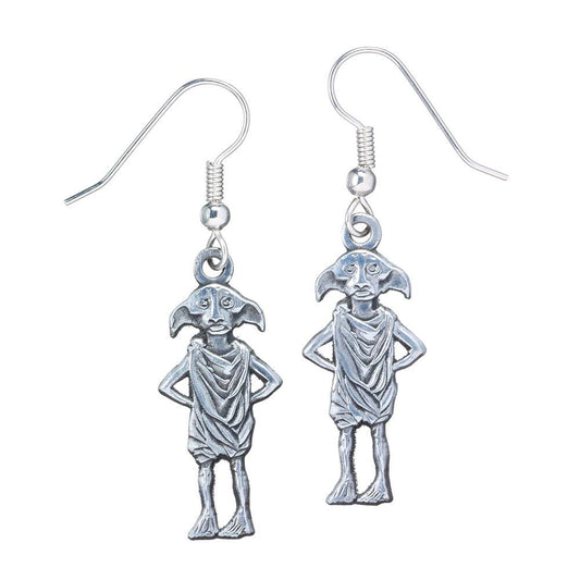 Harry Potter Pendientes Dobby the House-Elf (bañado en plata)