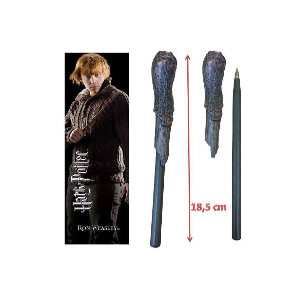 Boligrafo Varita y Marca páginas Ron Weasley