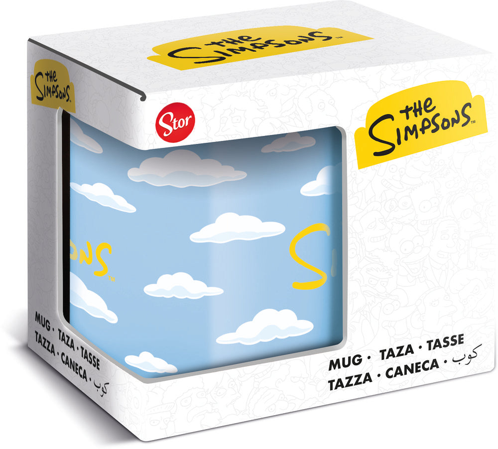 Taza Ceramica 325 Ml En Caja Regalo Simpsons Homer