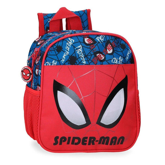 Mochila De Guarderia 25Cm Spiderman Authentic Adapt A Carro