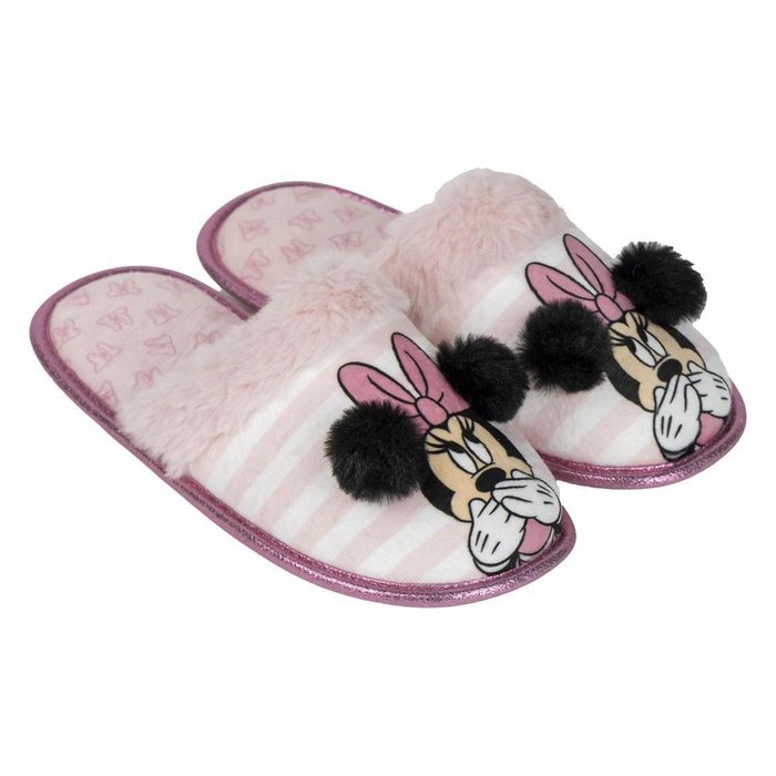 Zapatillas De Casa Abierta Minnie Talla 30-31