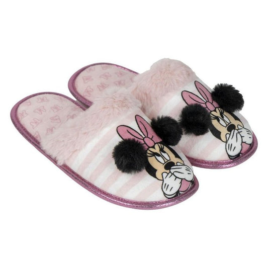 Zapatillas De Casa Abierta Minnie Talla 30-31