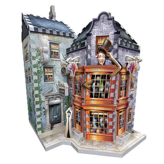 Puzzle 3D Tienda Sortilegios Weasley y Diario El Profeta (300 piezas)