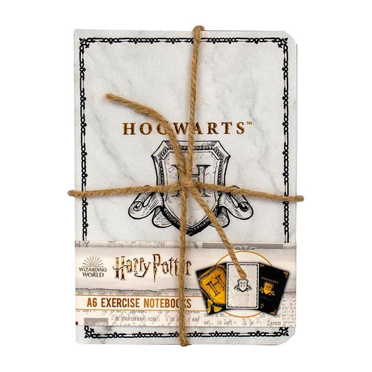 Pack de 3 Cuadernos A6 Harry Potter Hogwarts