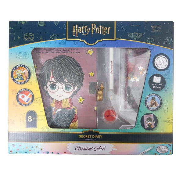 Pinta Con Diamantes Harry Potter Crystal Art Secret Diary