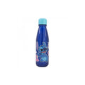 Botella de agua reutilizable de aluminio infantil de 600 ml de Stitch Palms