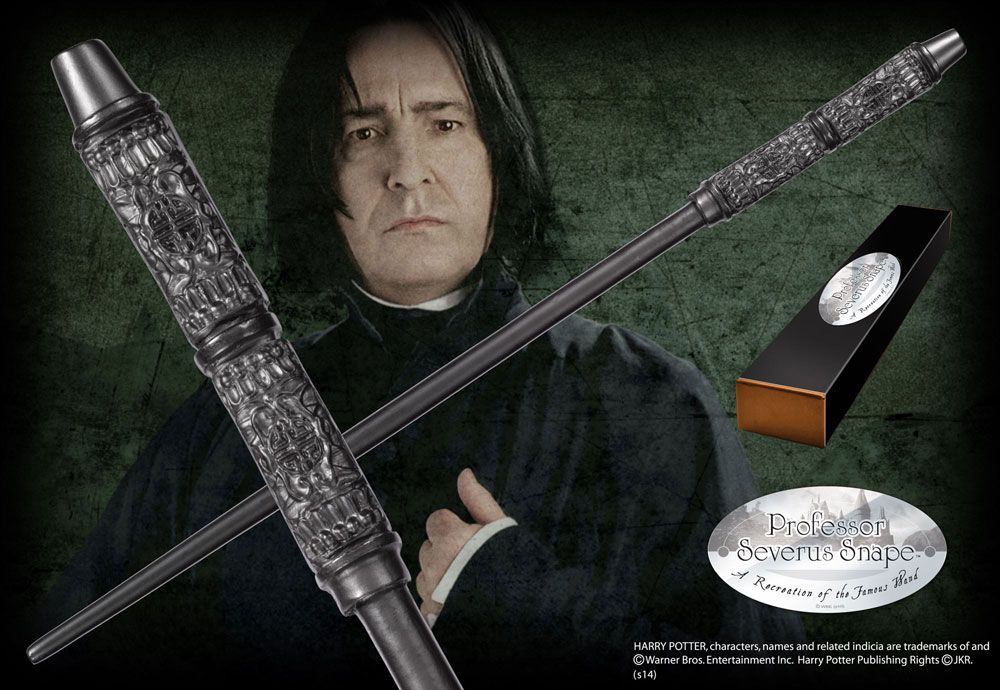 Harry Potter Varita Mágica Profesor Severus Snape (edición carácter)