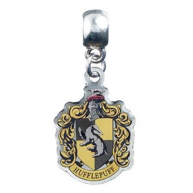 Harry Potter Colgante Hufflepuff Crest (bañado en plata)