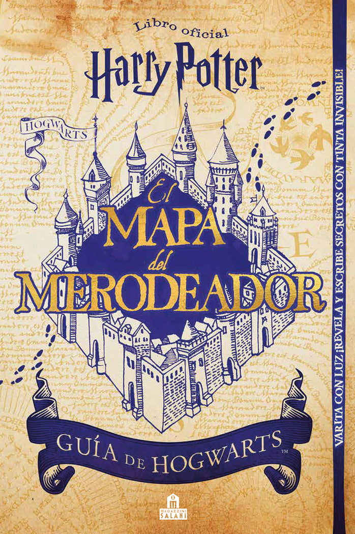 Harry Potter Mapa Del Merodeador Rasca Y Descubre Los Mágicos Aromas