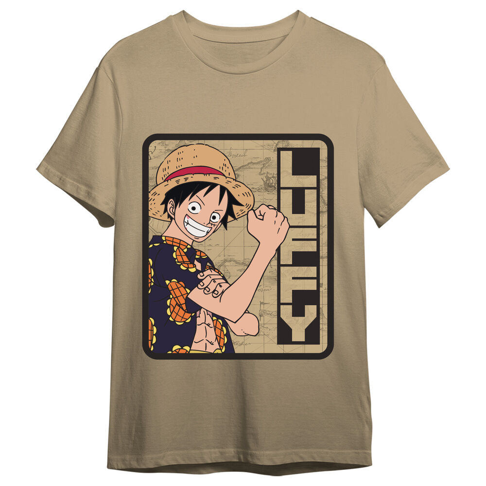 Camiseta Monkey D. Luffy One Piece adulto Talla S