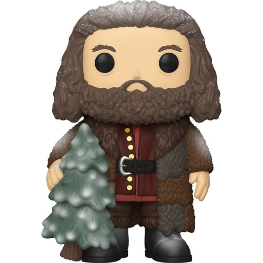Figura POP Harry Potter Holiday Hagrid 15cm