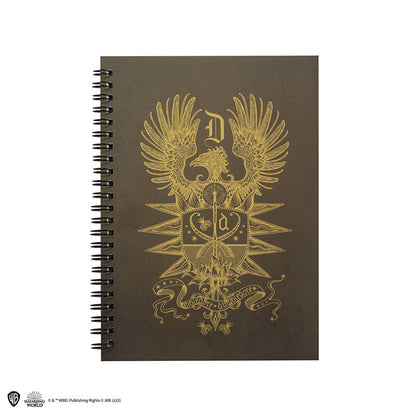 Cuaderno espiral Escudo familia Dumbledore