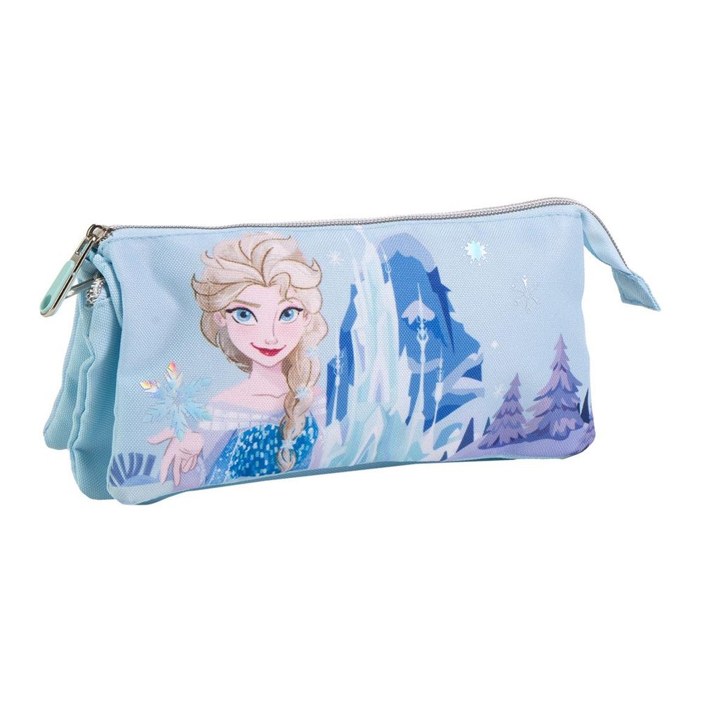 Estuche Portatodo Triple Frozen