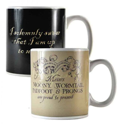 Harry Potter Taza sensible al calor Mapa del Merodeador