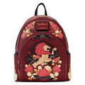 Mochila Gryffindor House Floral Harry Potter Loungefly 26cm