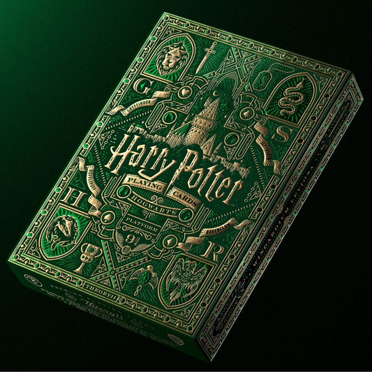 Harry Potter Baraja de cartas Green Version (Slytherin)