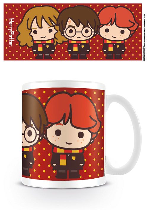 Harry Potter Taza Kawaii Harry Ron Hermione