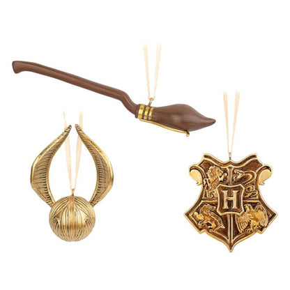 Set 3 Adornos Navidad Harry Potter