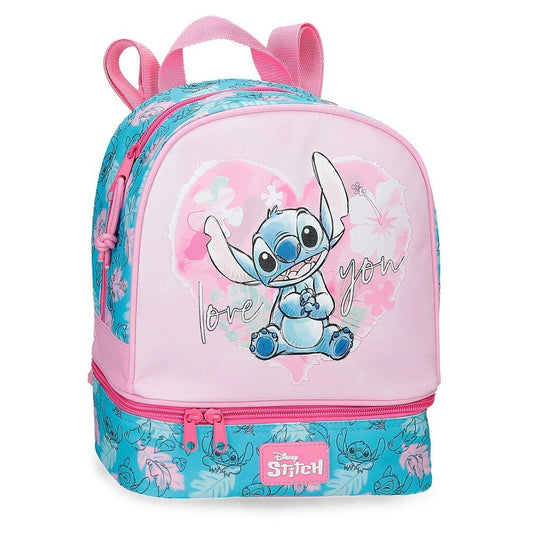 Mochila Infantil Heart Stitch 28Cm Con Portamerienda