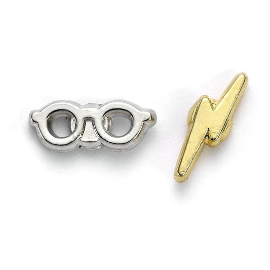 Harry Potter Lightning Bolt &amp; Glasses Earrings