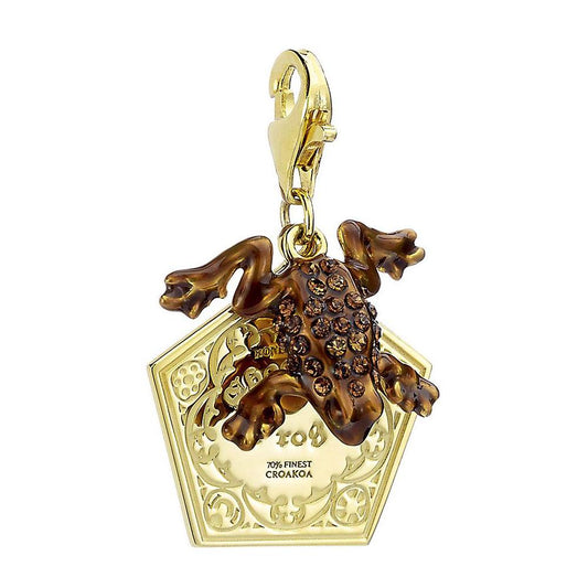 Harry Potter Chocolate Frog Pendant (gold plated)