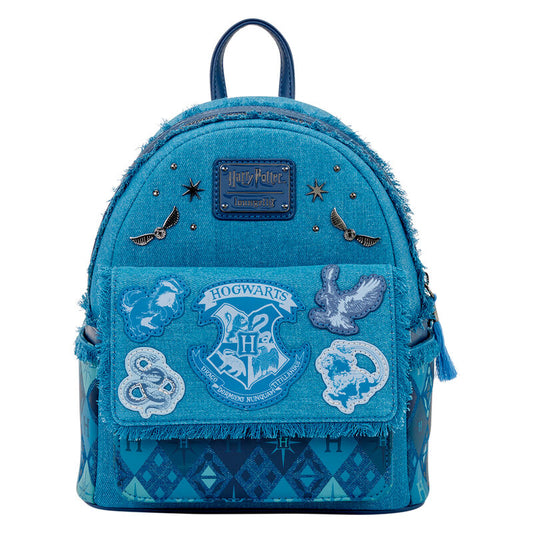 Warner Bros by Loungefly Mochila Mini Denim Harry Potter