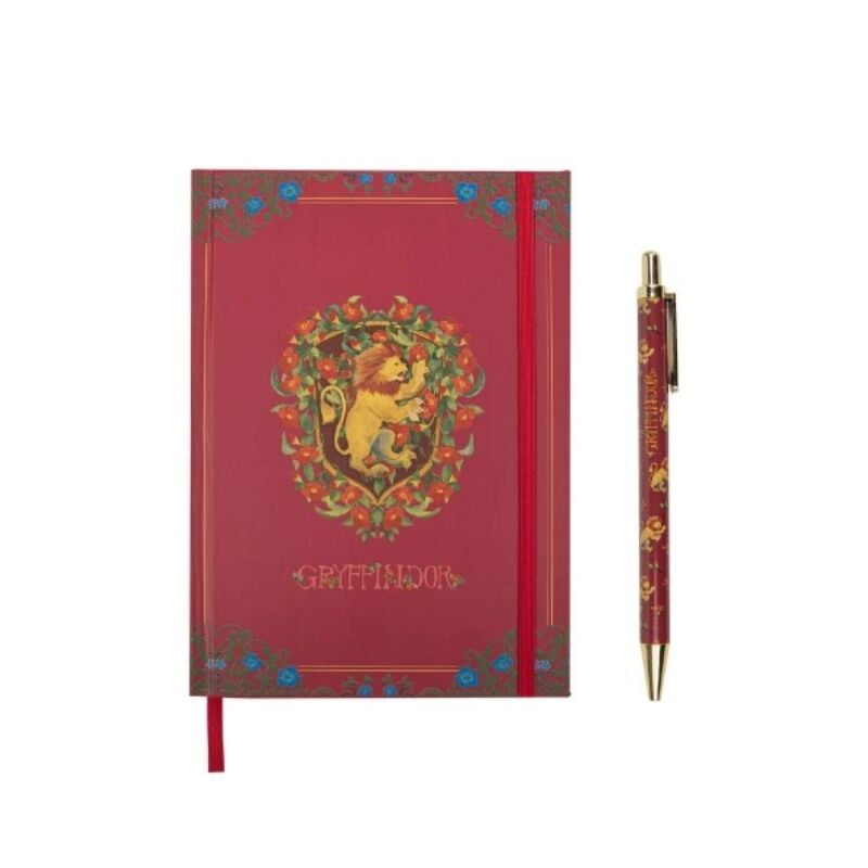 Cuaderno deluxe Mundo mágico de Gryffindor 14,5 x 21 cm
