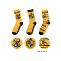 Set 3 calcetines Hufflepuff Harry Potter