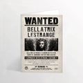 Tarjeta de felicitación lenticular - Se busca a Bellatrix Lestrange. Minalima-Harry Potter